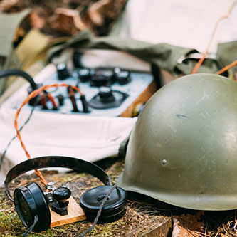 Russian Soviet Portable Radio Transceiver